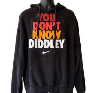 NIKE - YOU DON'T KNOW DIDDLEY _ UPCYCLED HOODIE SWEATSHIRT